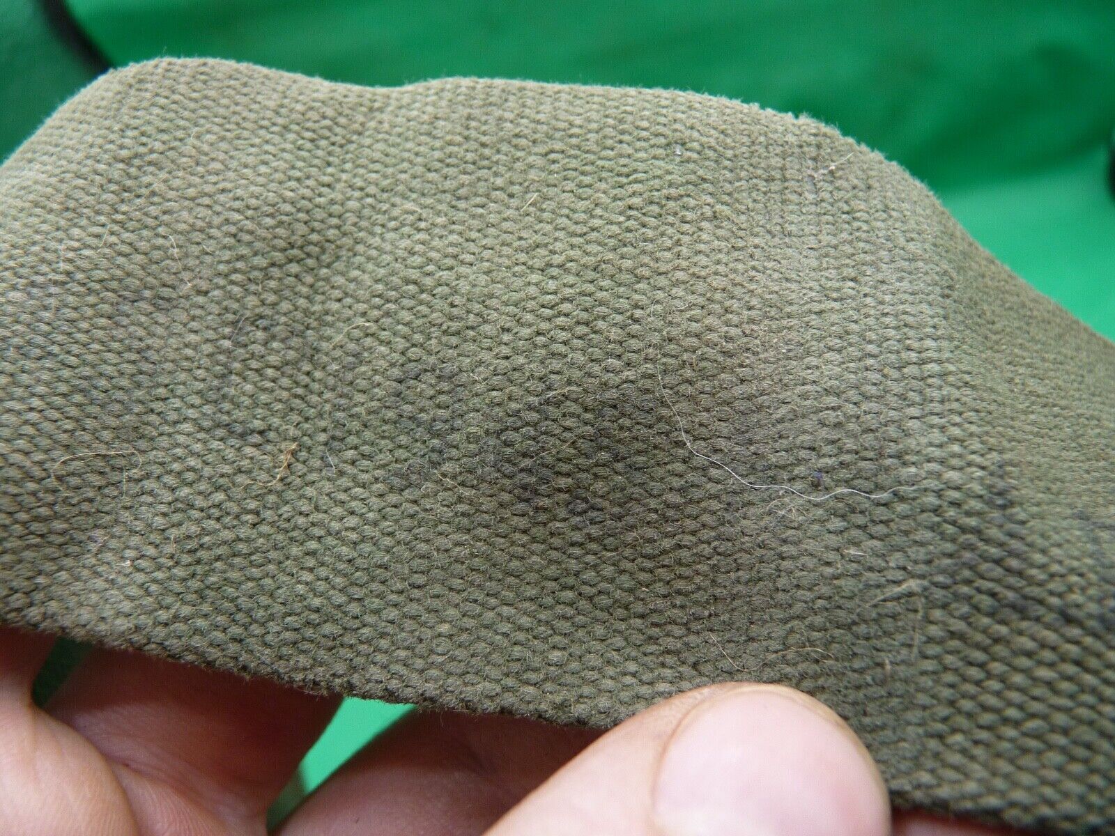 Original WW2 British Army 44 Pattern Equipment Strap - 1945 Dated - The Militaria Shop