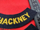 Original WW2 British Home Front Civil Defence Hackney Shoulder Titles - The Militaria Shop