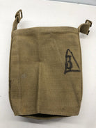 WW2 British Army 37 Pattern Webbing Water Bottle Carrier Harness - 1942 Dated - The Militaria Shop