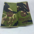 Mercian ACF DPM Rank Slides / Epaulette Pair Genuine British Army - NEW - The Militaria Shop