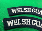 Welsh Guards British Army Shoulder Titles Pair - WW2 Onwards Pattern - The Militaria Shop