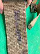 Original WW2 Pattern British Army L Straps Pair - 37 Pattern Webbing Haversack - The Militaria Shop