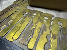 Orignal British Army Brass Button Cleaning Stick from Original Issue Box - The Militaria Shop