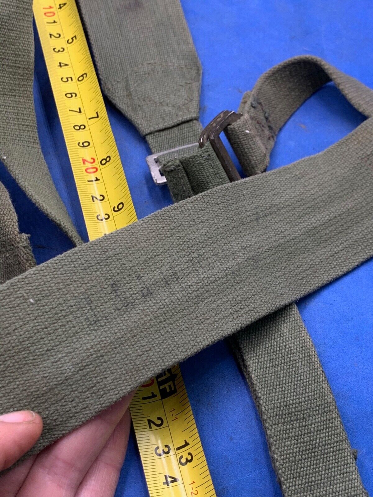 Original WW2 British Army 44 Pattern Shoulder Strap / Equipment Strap - The Militaria Shop