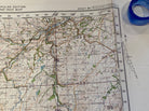 Large WW2 British Army - 1933 dated General Staff map of HARWICK & ESKDALE. - The Militaria Shop