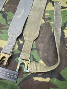 Original British Royal Air Force RAF Blue L Strap Pair - WW2 37 Pattern - The Militaria Shop