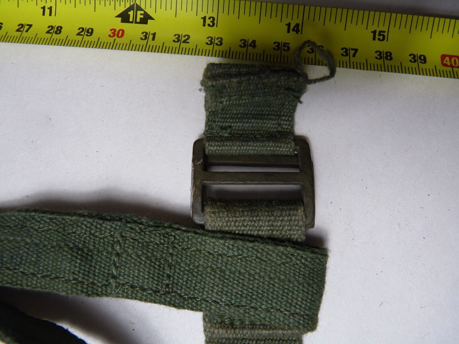 Original WW2 British Army 44 Pattern Shoulder Cross Straps Set - 1945 Dated - The Militaria Shop