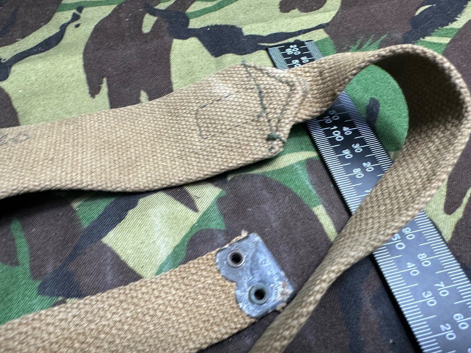 Original WW2 British Army 37 Pattern Shoulder Strap - Normal - Wartime Dated - The Militaria Shop