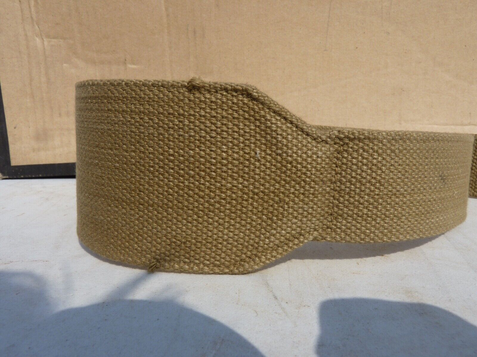 Original WW2 British Army 37 Pattern Yoke Utility Shoulder Strap - Blackman - The Militaria Shop