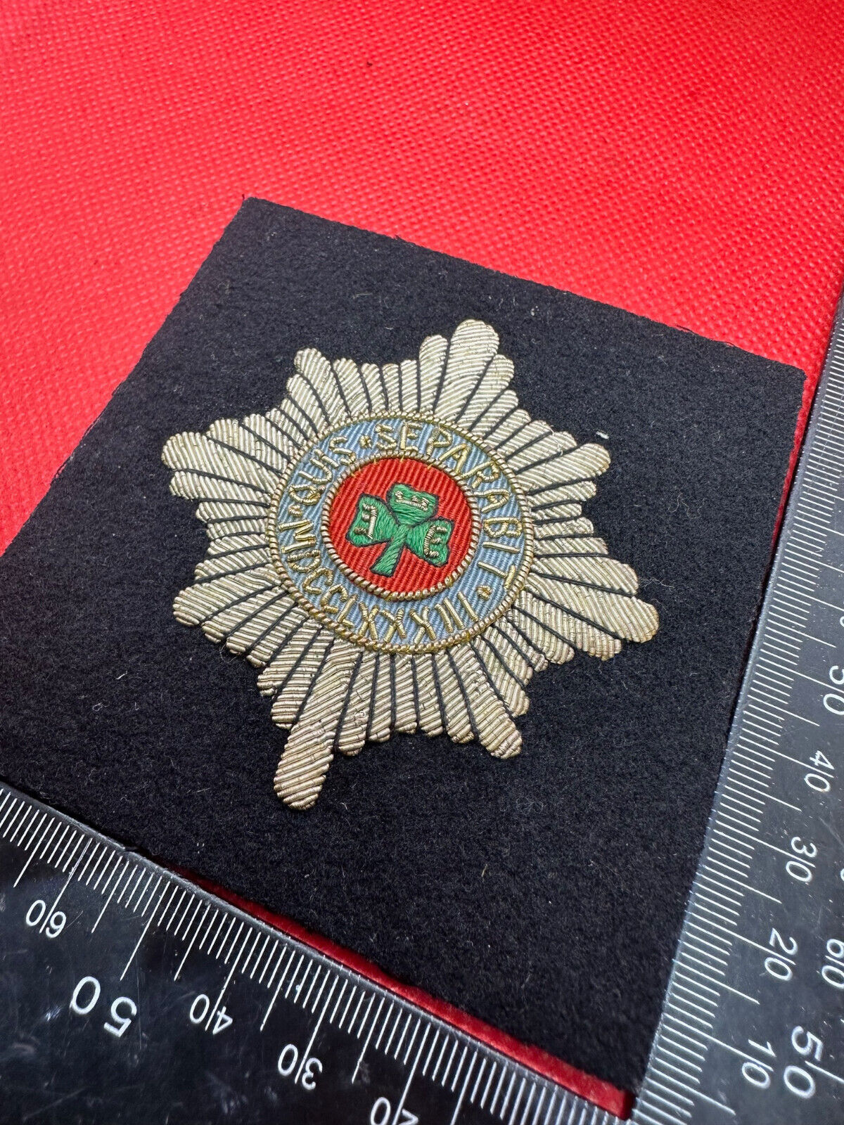 British Army Bullion Embroidered Blazer Badge - Irish Guards - The Militaria Shop