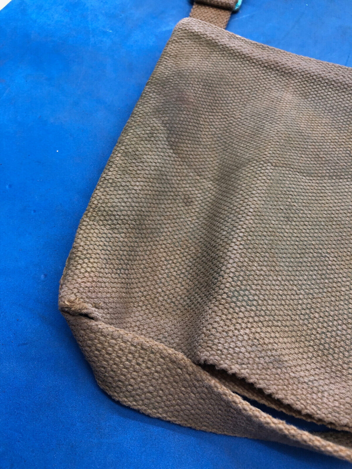 WW2 British Army 37 Pattern Webbing Water Bottle Carrier Harness - 1944 Dated - The Militaria Shop