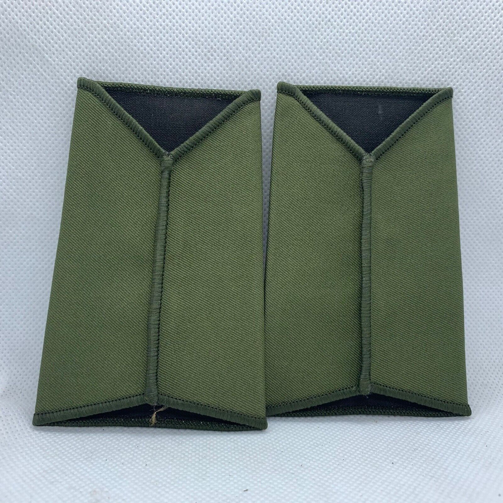 RHA Royal Horse OD Green Rank Slides / Epaulette Pair Genuine British Army - NEW - The Militaria Shop