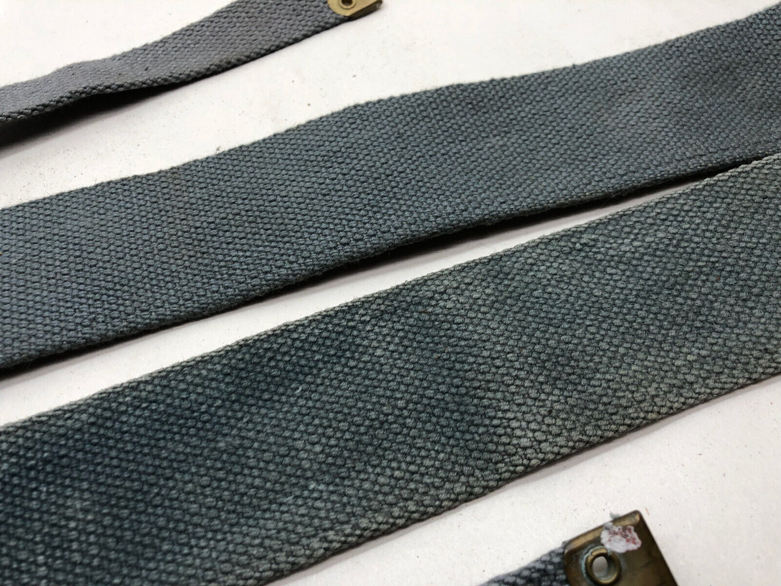 Original WW2 British Royal Air Force Blue 37 Pattern L Strap Set - The Militaria Shop