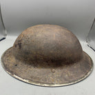 Original WW2 South African Army Mk2 Brodie Helmet - British Style Combat Helmet - The Militaria Shop