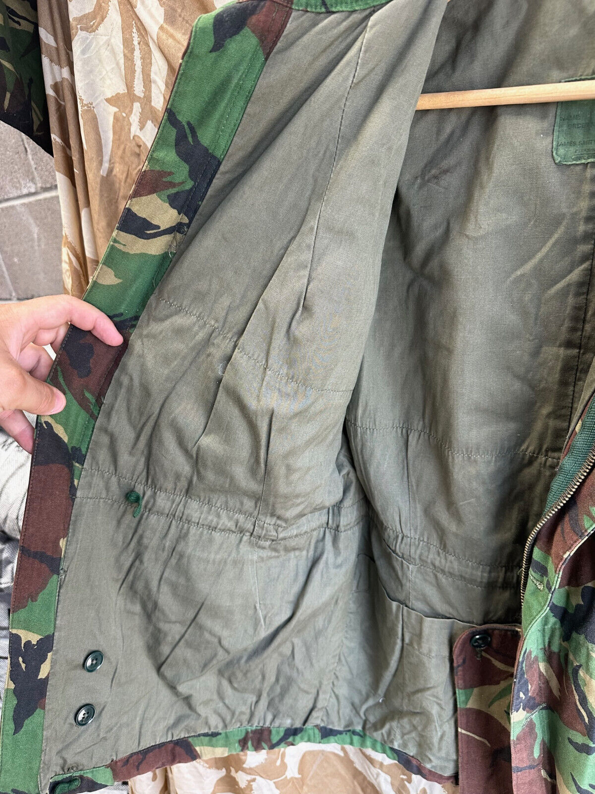 Genuine British Army 1968 Pattern DPM Combat Smock - Size 1 - 40" Chest - The Militaria Shop
