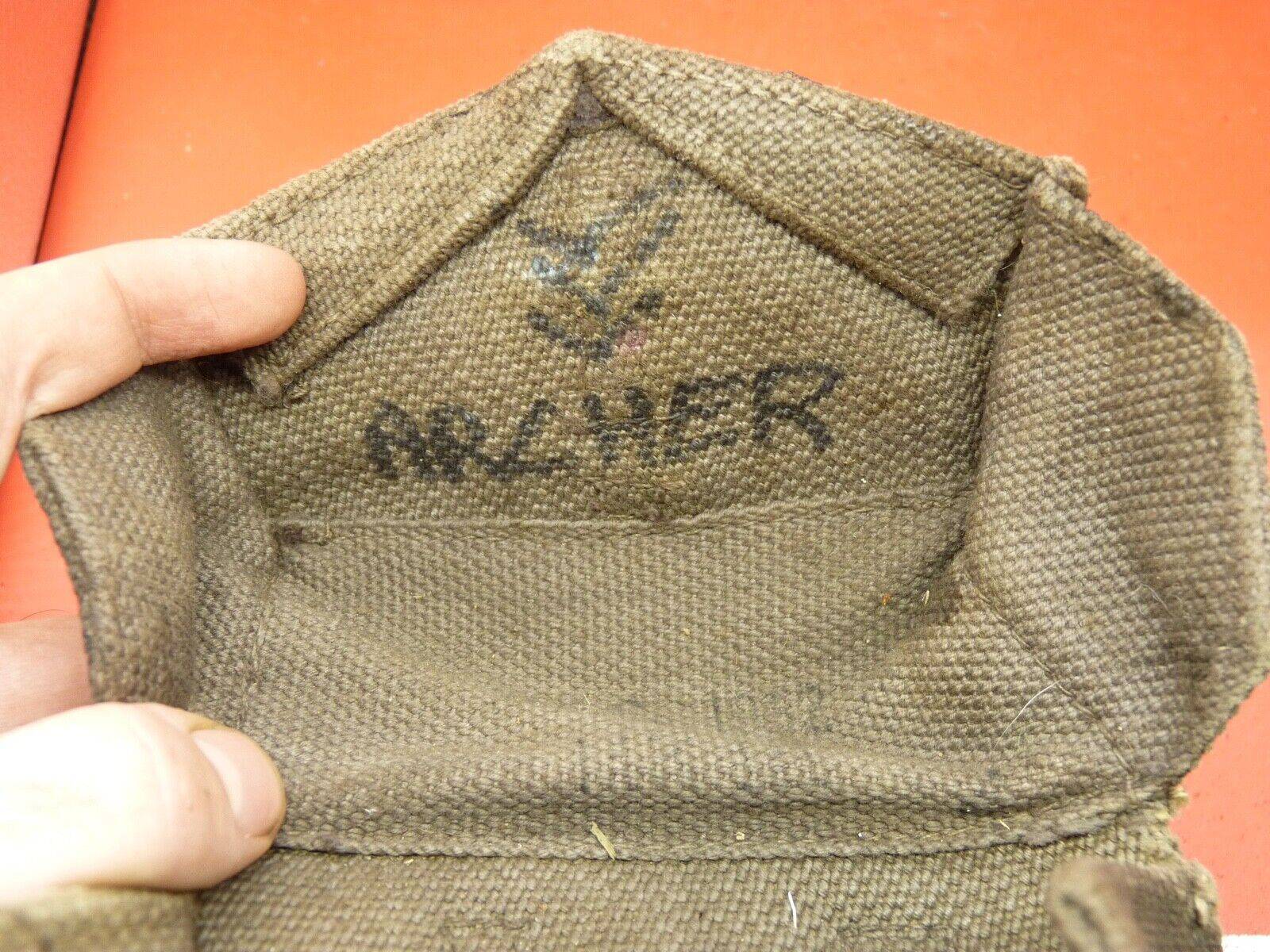 Original WW2 British Army 37 Pattern Bren Pouch - The Militaria Shop