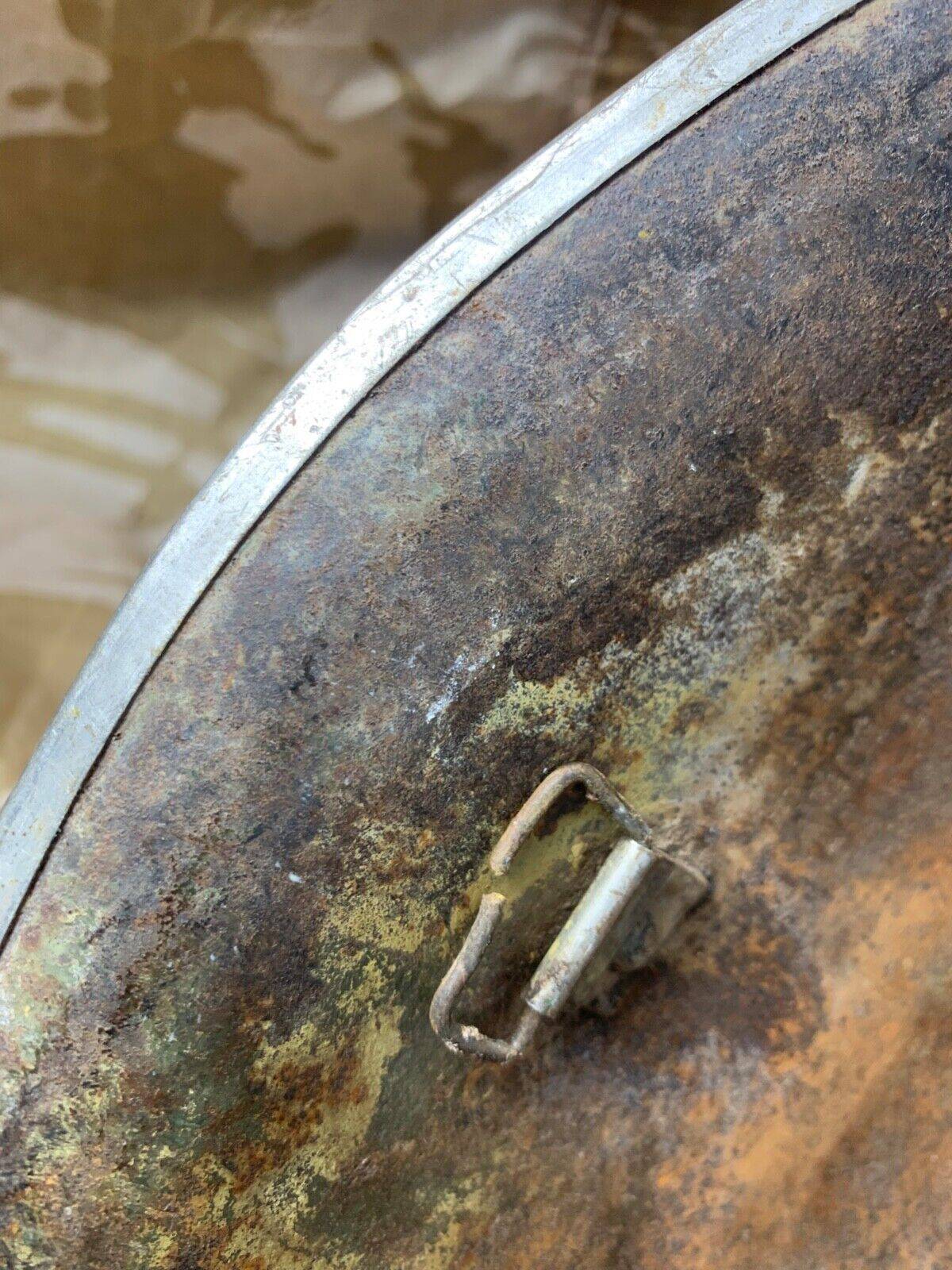 WW2 Mk3 High Rivet Turtle - British / Canadian Army Helmet - Nice Original - The Militaria Shop