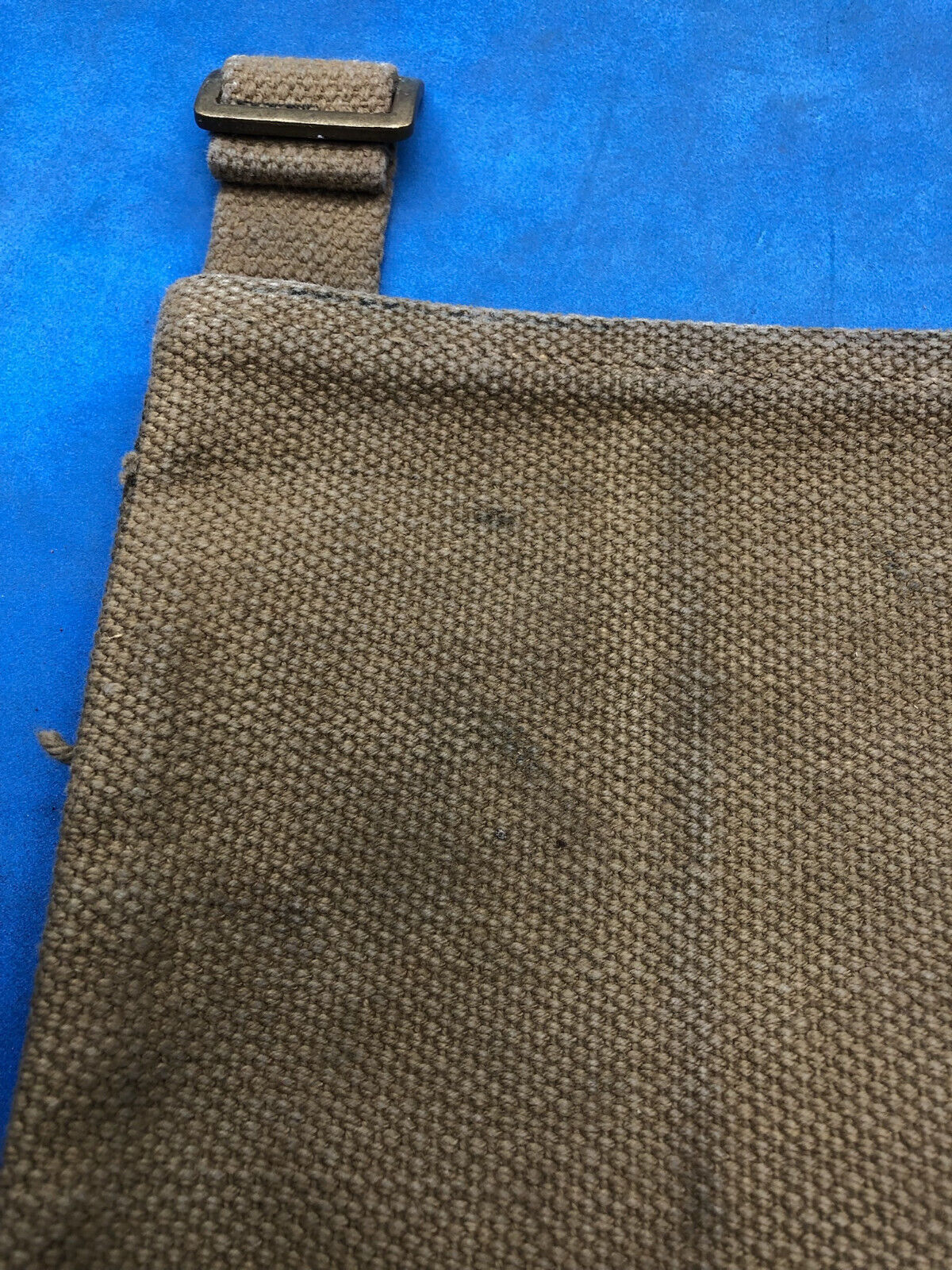 WW2 British Army 37 Pattern Webbing Water Bottle Carrier Harness - 1943 Dated - The Militaria Shop