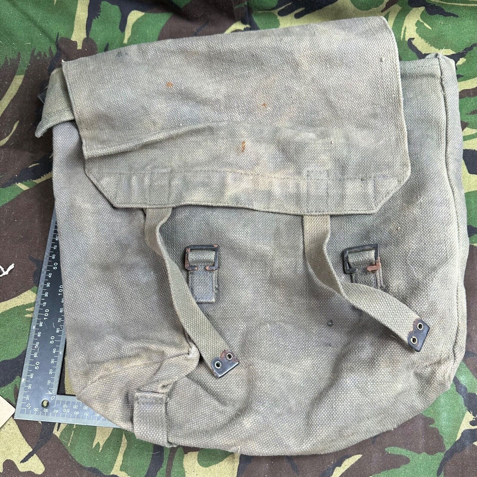 British Army / RAF 37 Pattern Large Pack - WW2 Pattern -Used Condition Original - The Militaria Shop