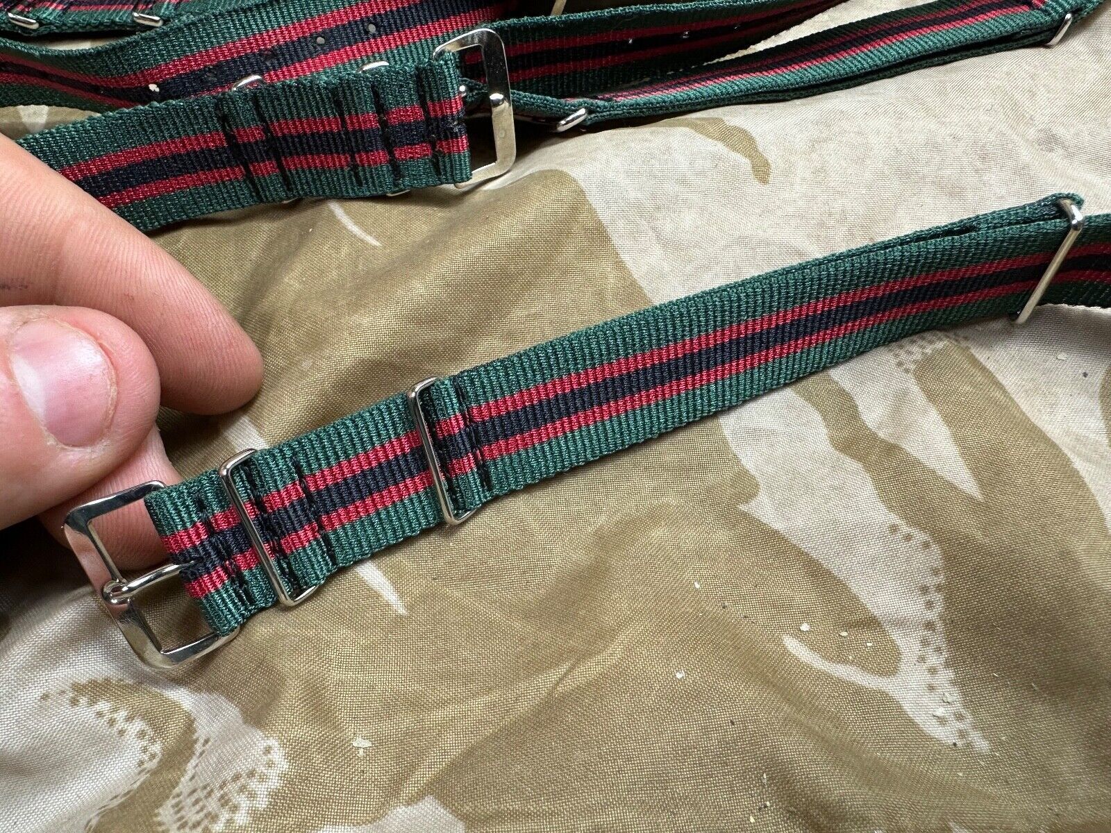 Joint Operations Watch Strap, 18mm NATO G10 Product, British Army, Military Gift - The Militaria Shop