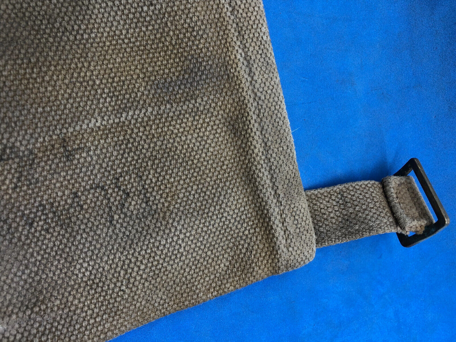 WW2 British Army 37 Pattern Webbing Water Bottle Carrier Harness - 1943 Dated - The Militaria Shop