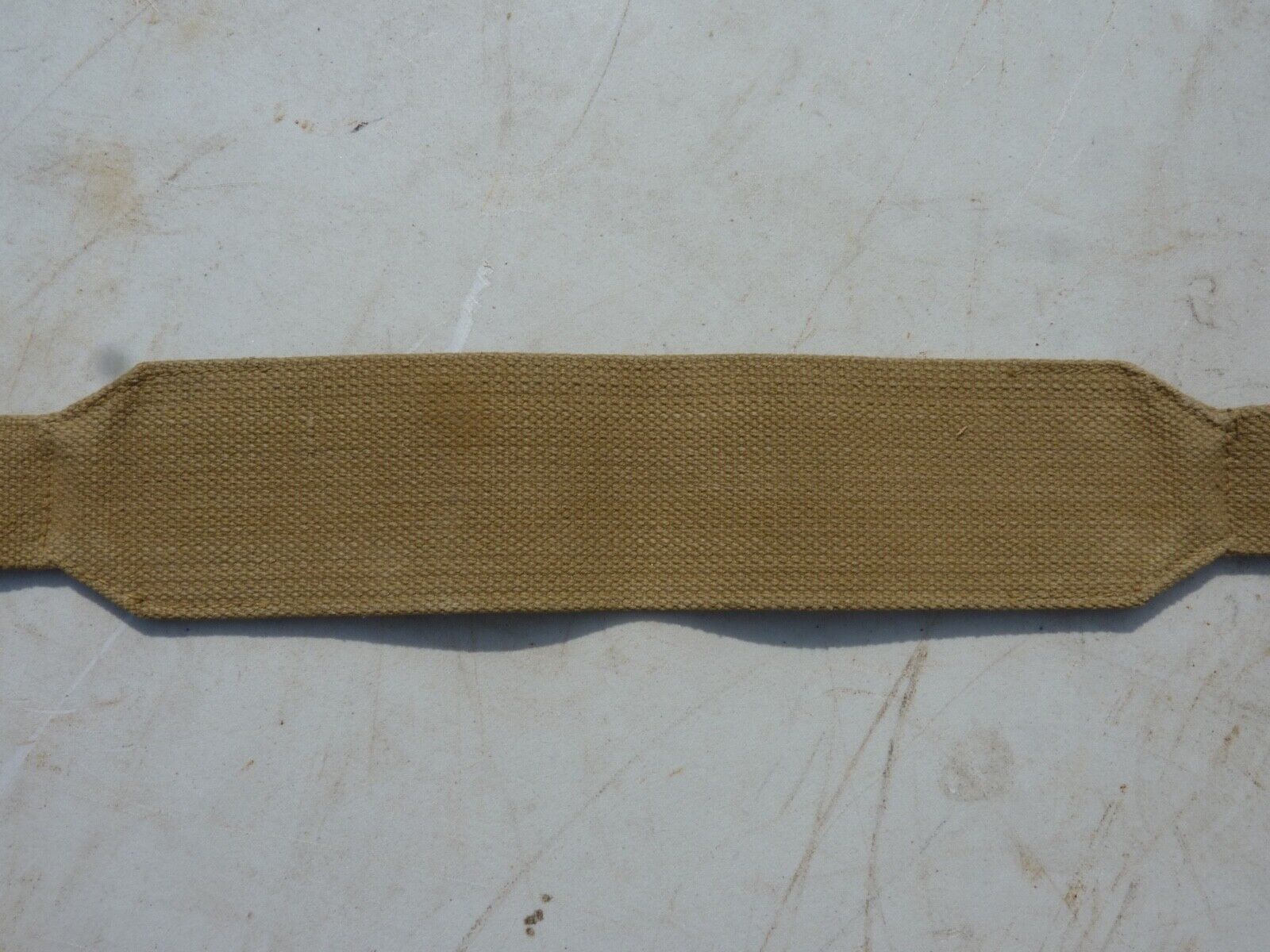 Original WW2 British Army 37 Pattern Yoke Utility Shoulder Strap - MECo 1941 - The Militaria Shop