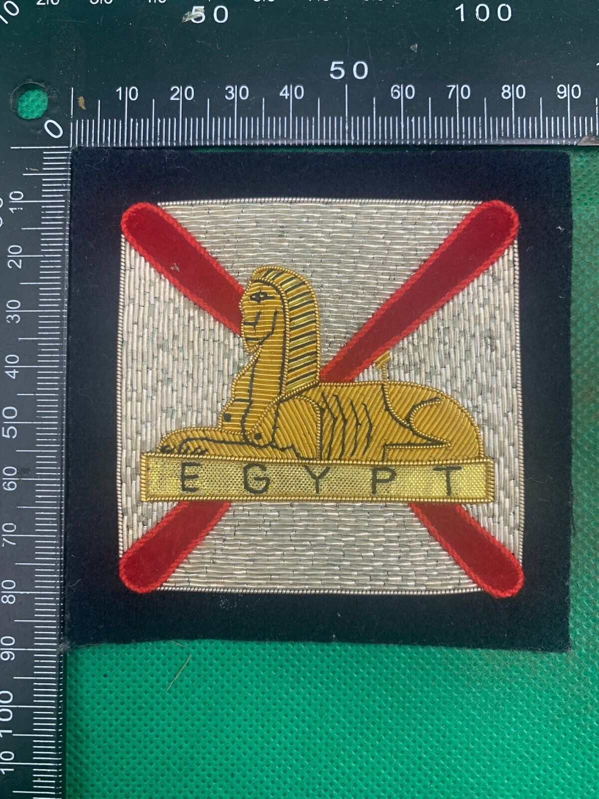 British Army Bullion Embroidered Blazer Badge - Gloucestershire Berkshire Wiltsh - The Militaria Shop