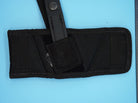 Black Canvass Tactical Belt Mounted Pistol Holster - Front Line Holsters - The Militaria Shop