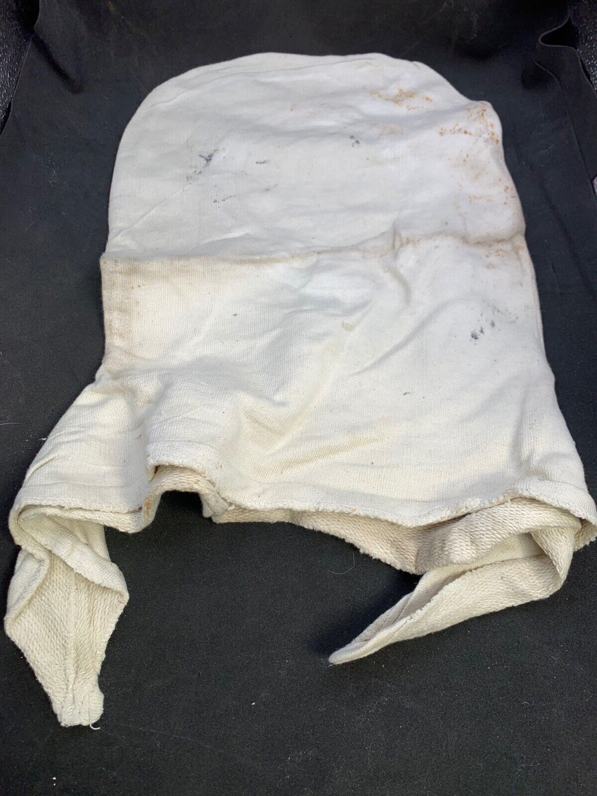 Original WW2 British Royal Navy Gunners Flash Hood - The Militaria Shop