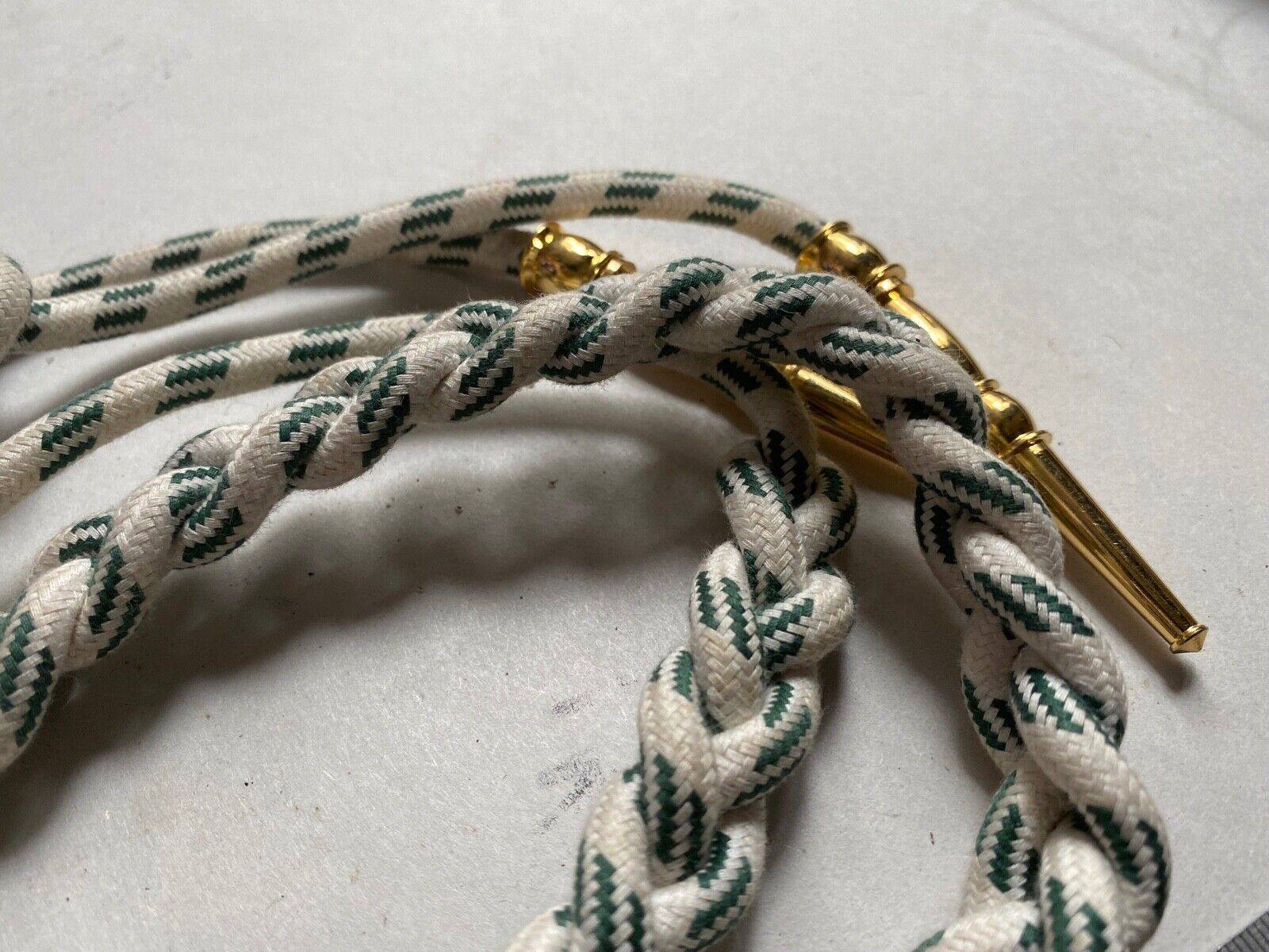 Original British / US / French Army Dress Uniform Lanyard. Lovely quality. - The Militaria Shop