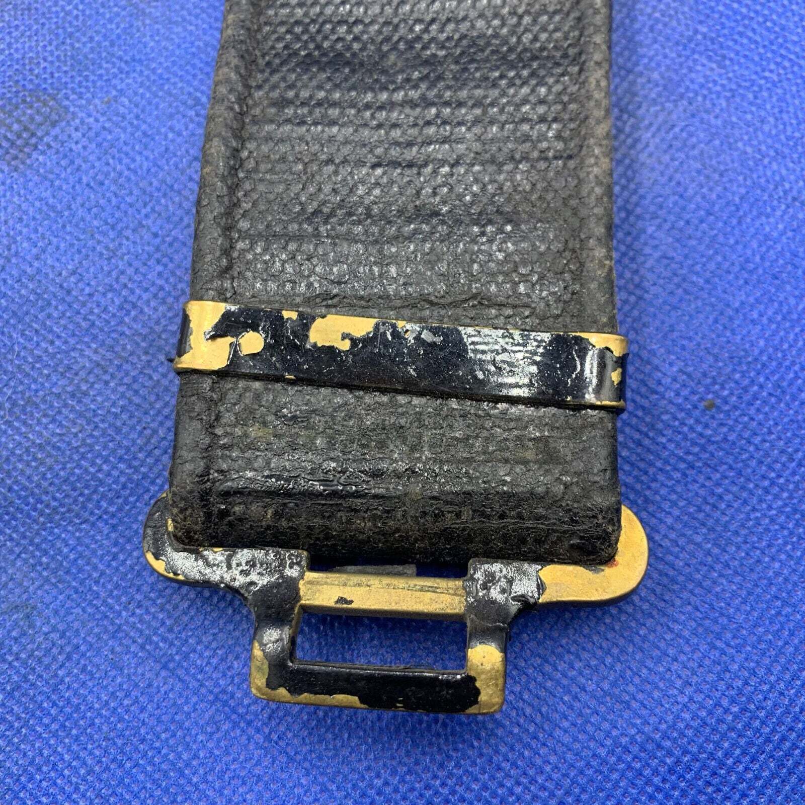 WW2 British Army / RAF 37 Pattern Combat Belt - Used Original - 40" Waist - The Militaria Shop