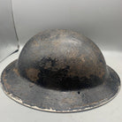 Original WW2 South African Army Mk2 Brodie Helmet - British Style Combat Helmet - The Militaria Shop