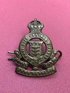 Original WW2 British Army Cap Badge - RAOC Royal Army Ordinance Corps - The Militaria Shop
