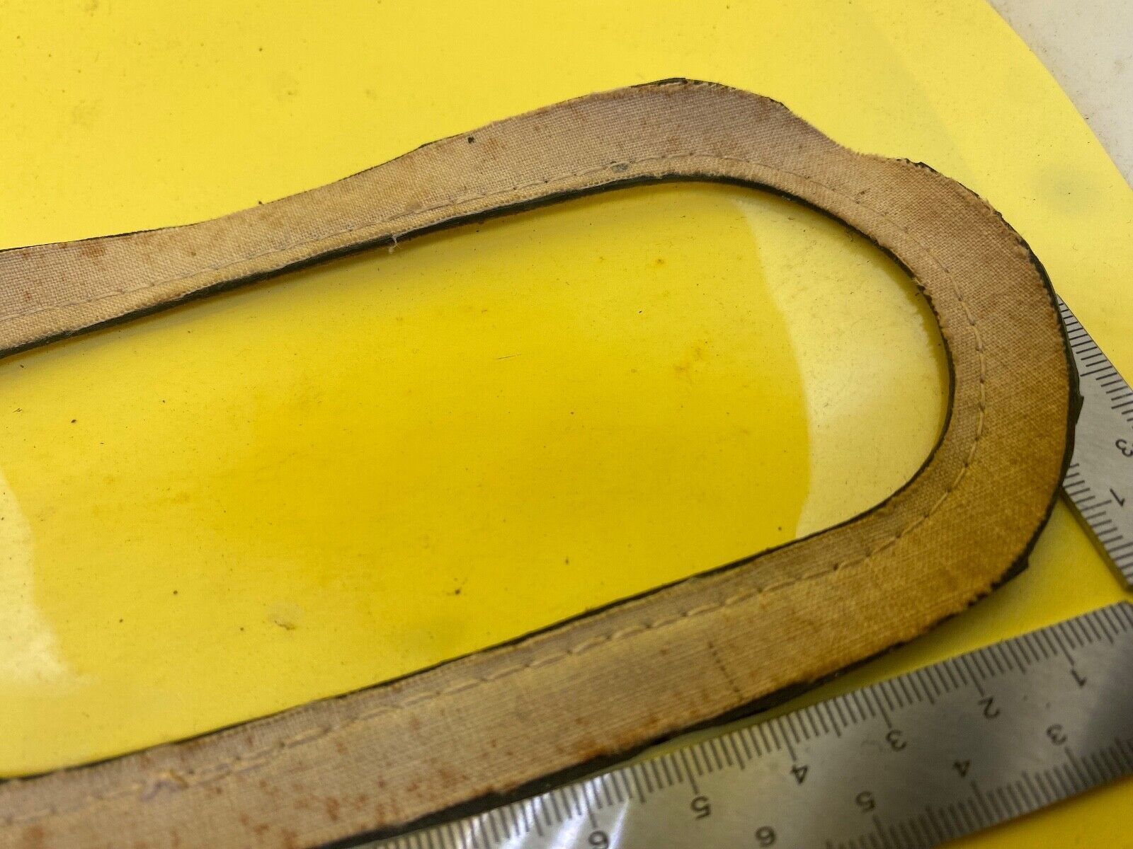 Original WW2 Civilian Gas Mask Face Panel - Useful Replacement - The Militaria Shop