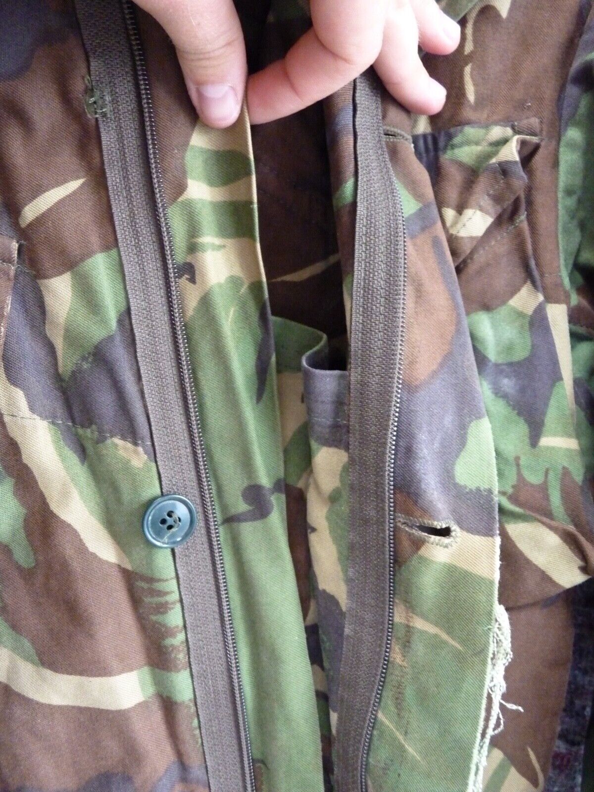 British Army Jungle DMP Jacket - 40" Chest - The Militaria Shop