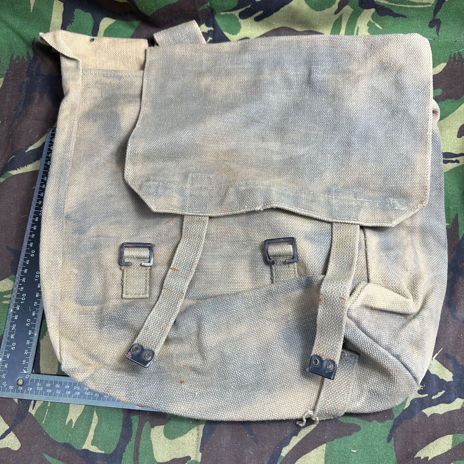 British Army / RAF 37 Pattern Large Pack - WW2 Pattern -Used Condition Original - The Militaria Shop