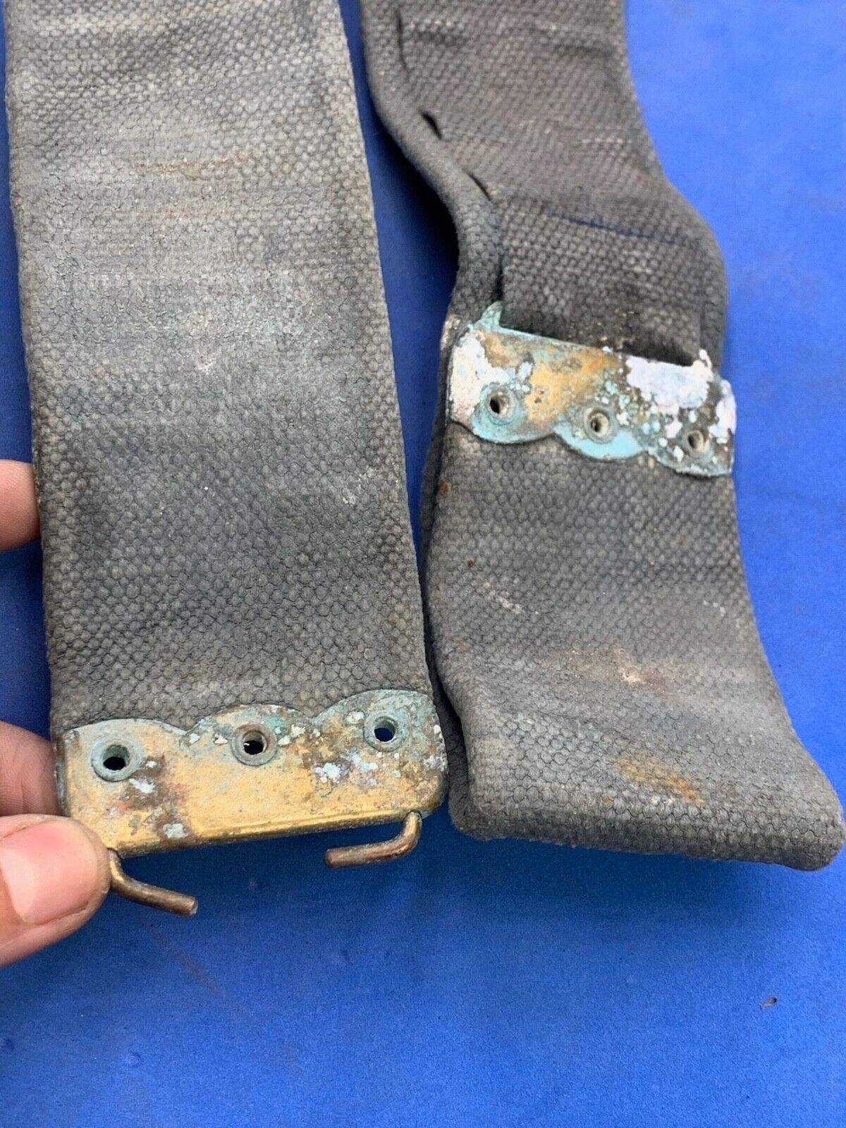 Original WW2 British Army / RAF 37 Pattern Webbing Belt - 40" Waist - The Militaria Shop