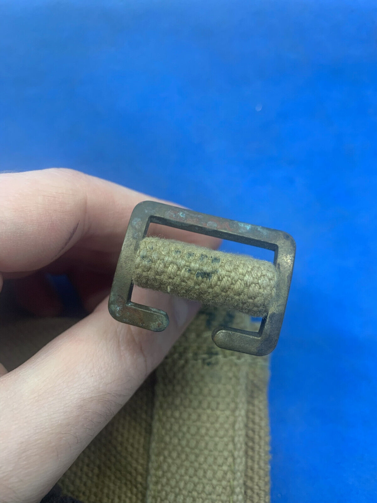 WW2 British Army / RAF 37 Pattern Webbing Water Bottle Carrier Harness Original - The Militaria Shop