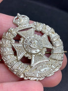 Original WW2 British Army Prince Consorts Own Brass Cap Badge - The Militaria Shop