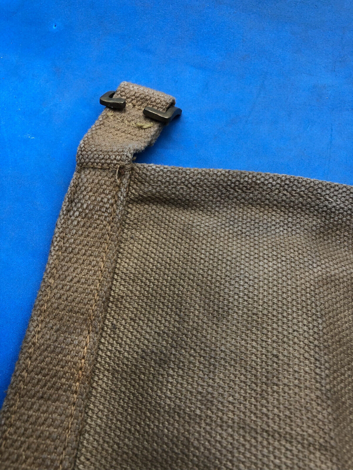 WW2 British Army 37 Pattern Webbing Water Bottle Carrier Harness - 1944 Dated - The Militaria Shop