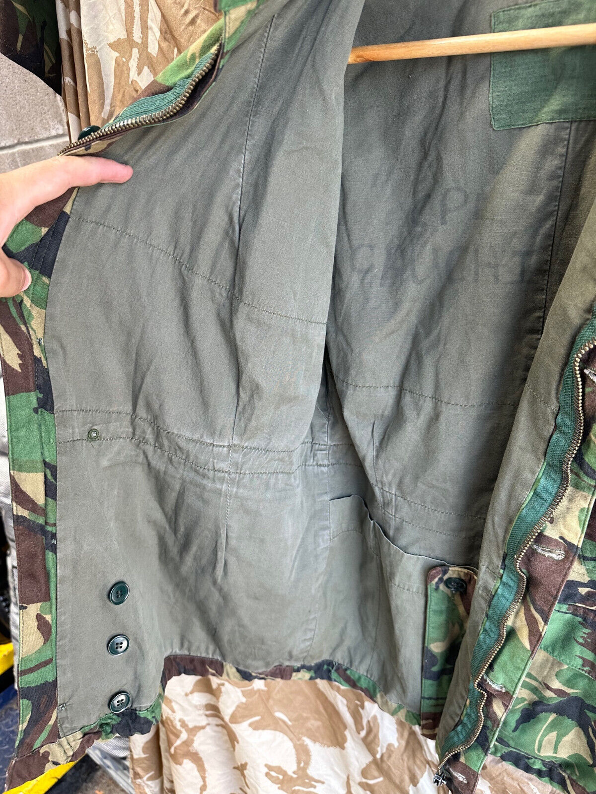 Genuine British Army 1968 Pattern DPM Combat Smock - Size 2 - 38" Chest - The Militaria Shop