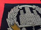 British Army Bullion Embroidered Blazer Badge - Northamptonshire Regiment - The Militaria Shop