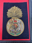 British Army Bullion Embroidered Blazer Badge - Royal Scots Fusiliers Regiment - The Militaria Shop