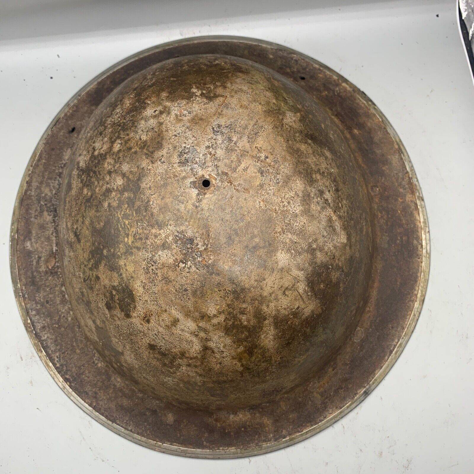 Original WW2 South African Army Mk2 Brodie Helmet - British Style Combat Helmet - The Militaria Shop