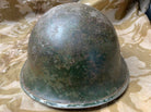 WW2 Mk3 High Rivet Turtle - British / Canadian Army Helmet - Nice Original - The Militaria Shop
