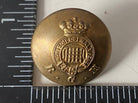 Victorian Crown Royal Garrison Horse RGH tunic button - approximately 22mm. - The Militaria Shop