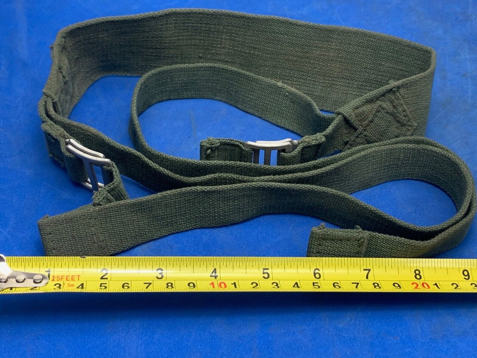 Original WW2 British Army 44 Pattern Shoulder Strap - 1945 Dated - The Militaria Shop