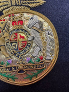 British Army Bullion Embroidered Blazer Badge - Royal Scots Fusiliers Regiment - The Militaria Shop