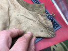 WW2 British Army Khaki Tank Suit Hood in used condition. (pixie suit). - The Militaria Shop