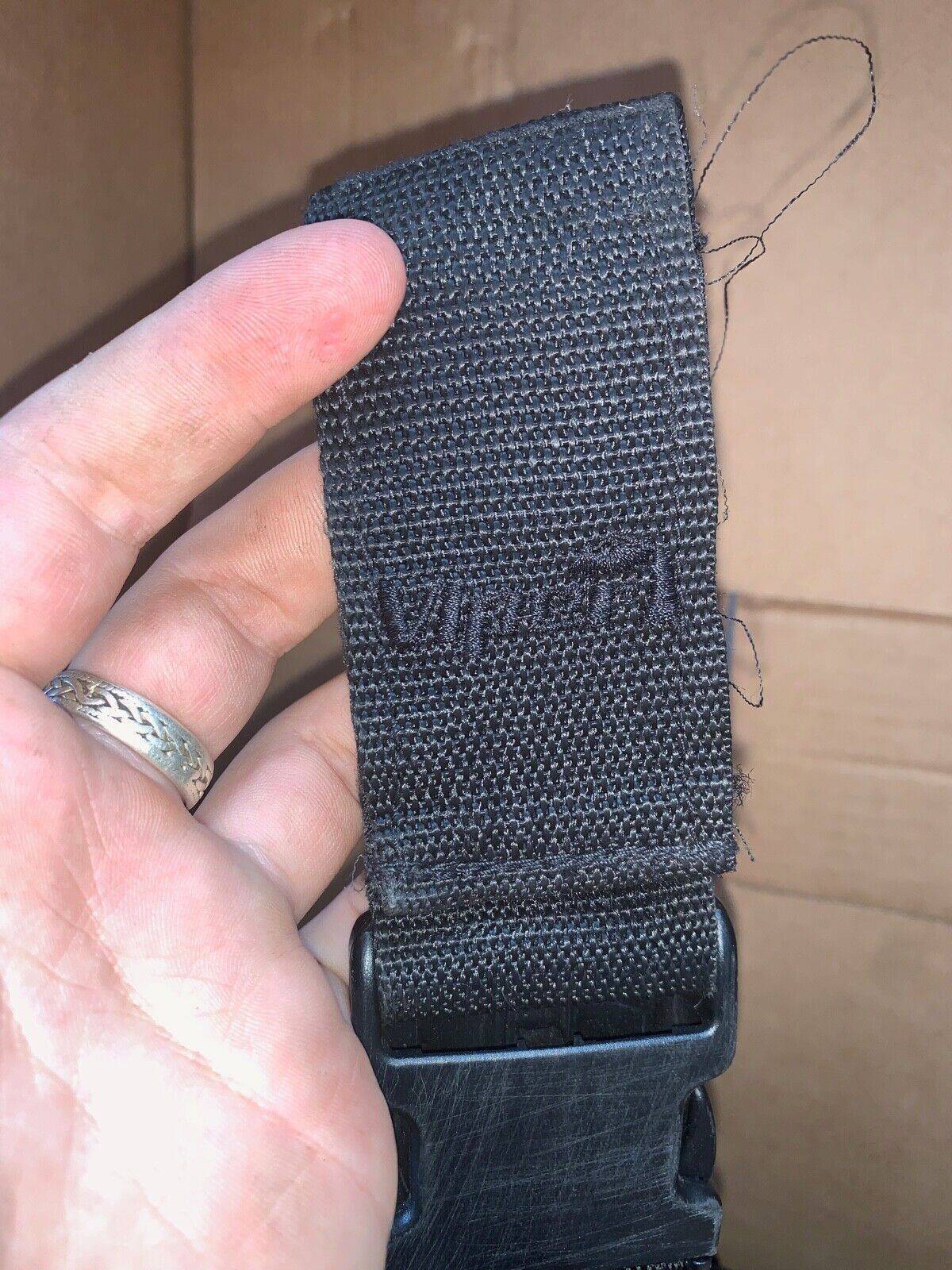 VIPER Holsters Leg Drop Pistol Holster - Ideal for Automatic - Black Fabric - The Militaria Shop